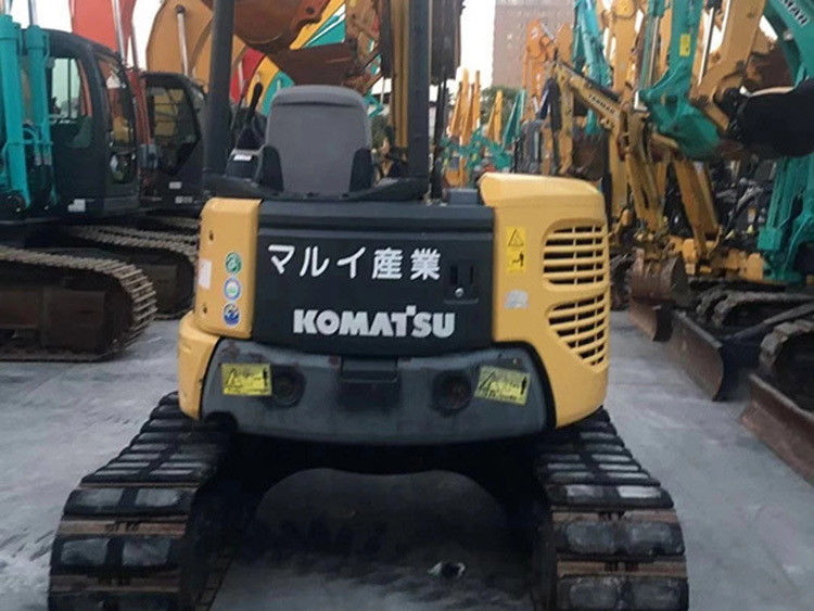 Well-maintained used mini komatsu pc40 excavator opened cabin pc 40 4 ton small digger for sale pc40mr
