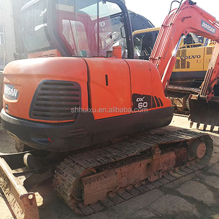 Used hydraulic crawler Doosan 60 digger excavator /second hand DOOSAN 60 excavator with low price for sale