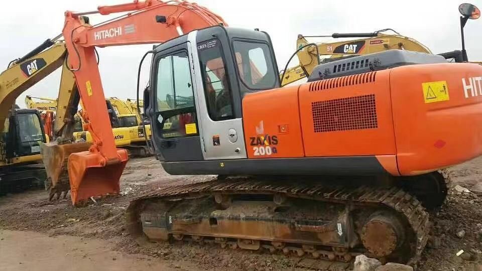 20 TON used Hitachi ZAXIS 200 backhoe loader excavator mining heavy equipment digger bagger ZX200 Good Condition Final Price Exc