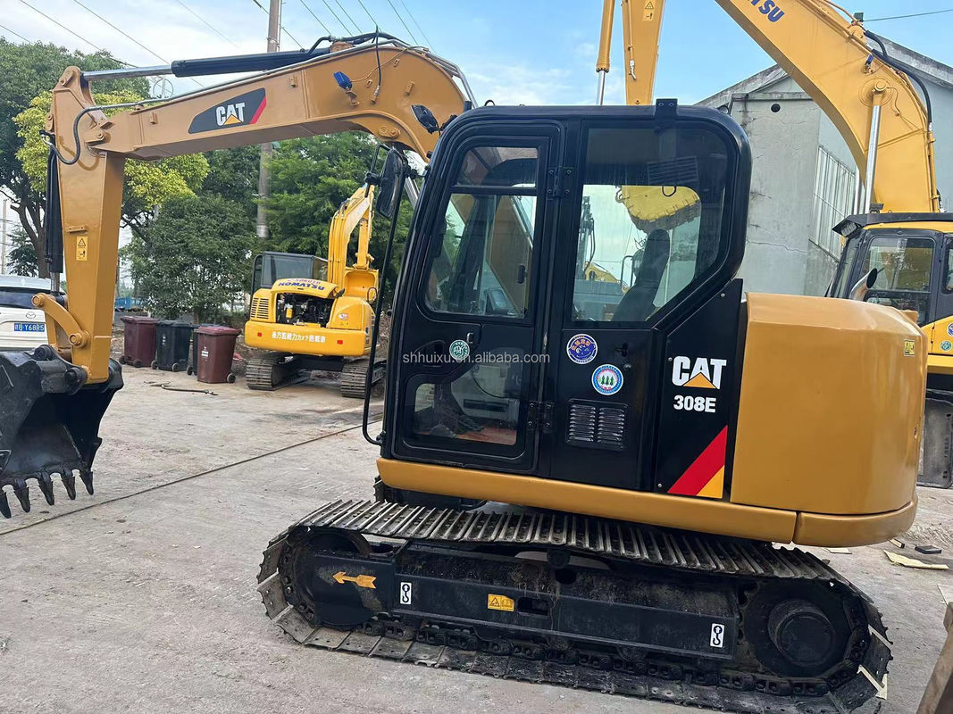 USED EXCAVATOR CAT 308E,SECOND HAND CHEAP CRAWLEREXCAVATOR CAT308E WITH LOW PRICE