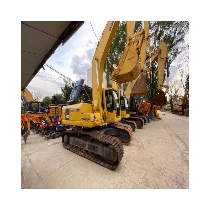 Used komatsu pc200-7  pc200-7 crawler excavator 20 ton excavator  in stock for sale