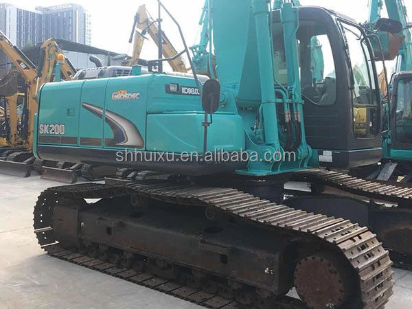 Kobelco SK200 Best selling second hand crawler excavator Kobelco SK200/Used good quality digging machine Kobelco SK200 for sale