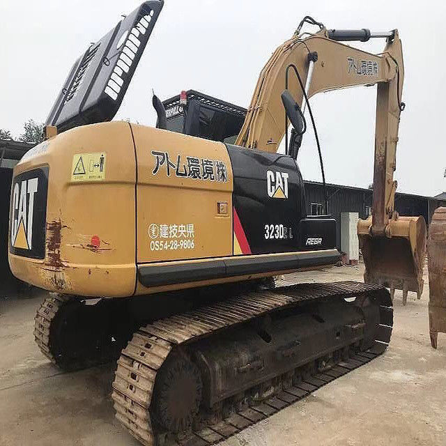 Used excavator caterpillar machinery CAT323 for sale in good condition,good price used excavator