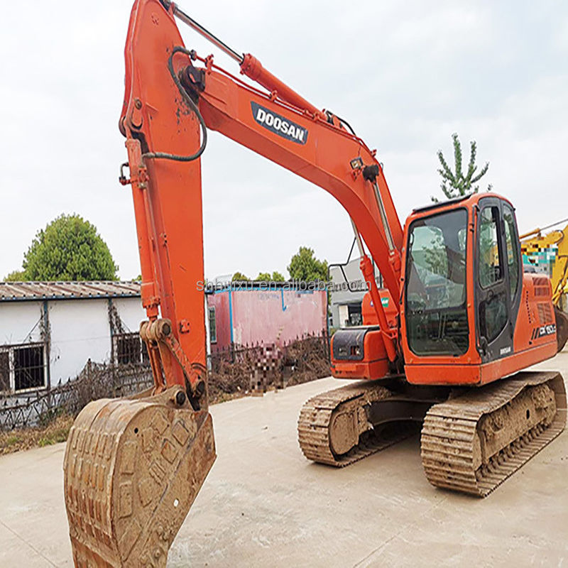 Second hand Quality DOOSAN DX150 excavator with low price for sale/Used hydraulic crawler digging machine Doosan DX150