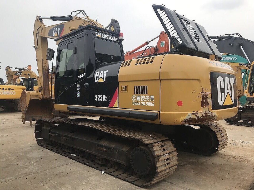Used excavator caterpillar machinery CAT323 for sale in good condition,good price used excavator