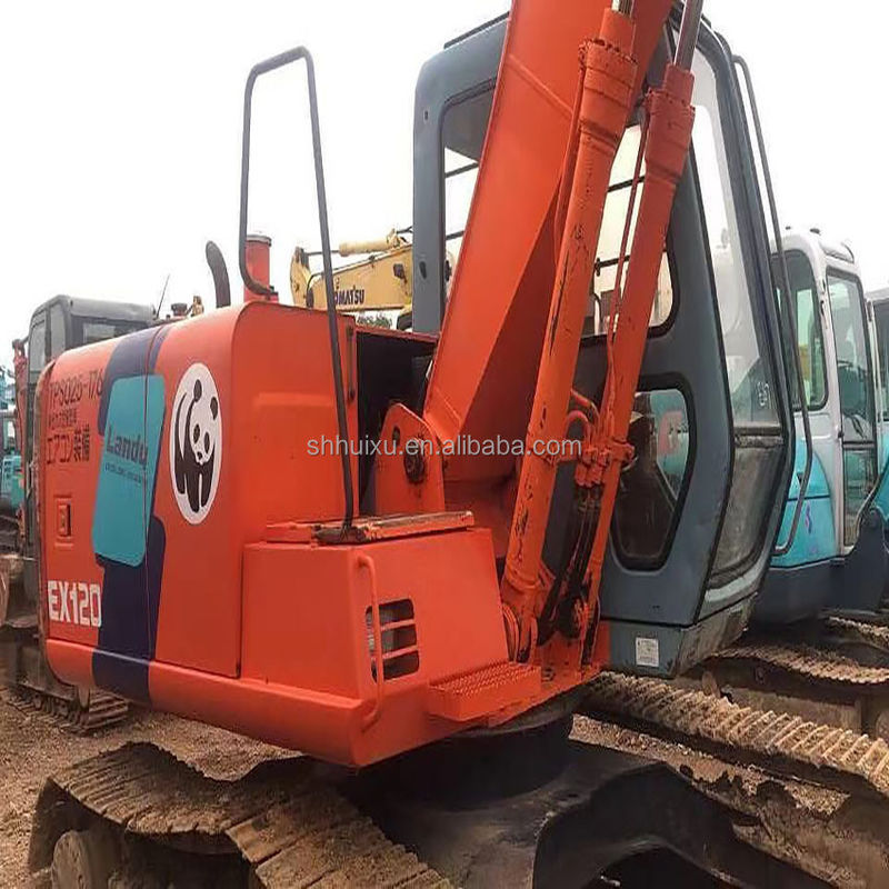 Hitachi  hot sale Used Hitachi EX120 crawler excavator for sale second hand digger in good condition