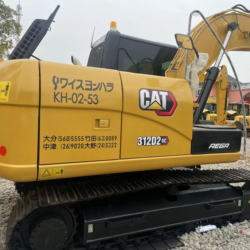 Used hydraulic excavator CAT312D construction machine ,second hand caterpillar crawler excavator CAT312D with good working