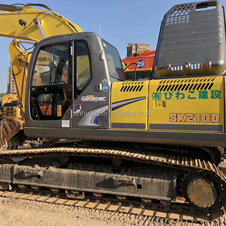 Kobelco SK200 Best selling good quality used digging machine second hand crawler excavator Kobelco SK210