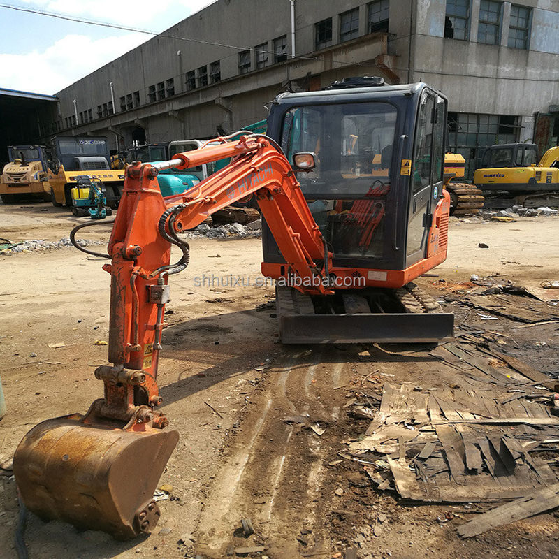 Hitachi in stock Used mini digger Japanese HITACHI 20-2 for sale/Second hand Small Crawler Excavator good condition HITACHI 20-2