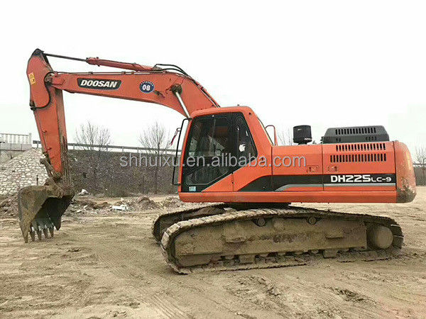 Doosan hot sale doosan dh225 excavator used crawler dh225lc-9/Used digging machine best selling good price