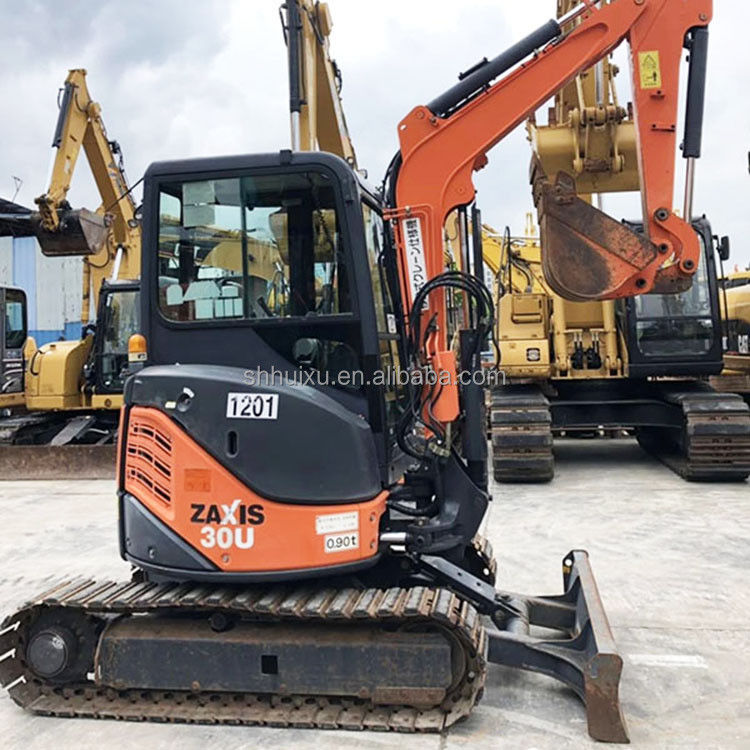 Hitachi in stock Used mini digger Japanese HITACHI 30 for sale/Second hand Small Crawler Excavator good condition HITACHI 30