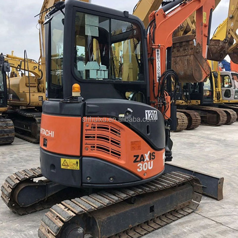 Hitachi in stock Used mini digger Japanese HITACHI 30 for sale/Second hand Small Crawler Excavator good condition HITACHI 30