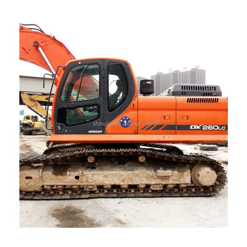 Doosan hot sale Excellent quality Second hand hydraulic crawler excavator DOOSAN DX260 Korea origin/Used digging machine best selling good price