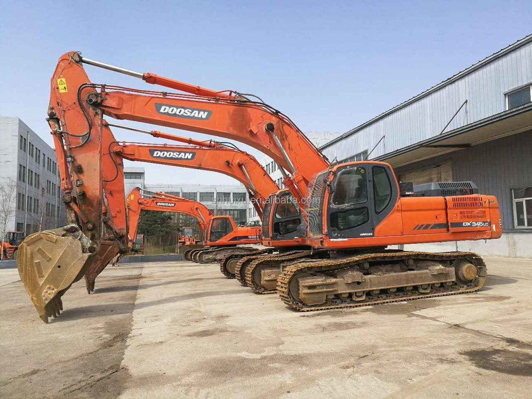 Doosan hot sale Excellent quality Second hand hydraulic crawler excavator DOOSAN DX345 Korea origin/Used digging machine best selling good price