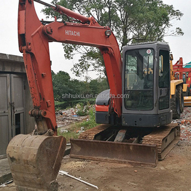 Hitachi in stock Used mini digger Japanese HITACHI 55 for sale/Second hand Small Crawler Excavator good condition HITACHI 55