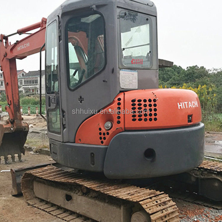Hitachi in stock Used mini digger Japanese HITACHI 55 for sale/Second hand Small Crawler Excavator good condition HITACHI 55
