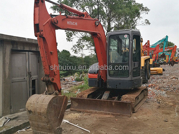 Hitachi in stock Used mini digger Japanese HITACHI 55 for sale/Second hand Small Crawler Excavator good condition HITACHI 55