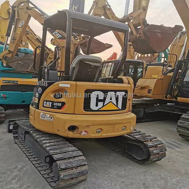 Second Hand good quality Used Mini crawler excavator used CAT303E 3T Used caterpillar Digging Machine Caterpillar in stock