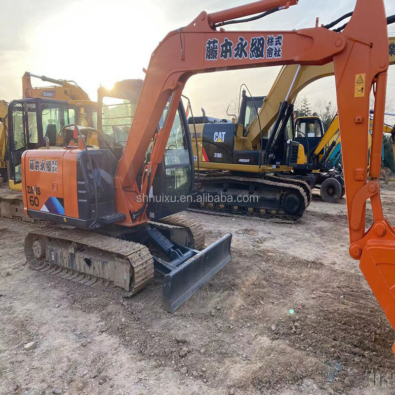 Hitachi in stock used hitachi mini excavator zx60 japan year 2019/Second hand Small Crawler Excavator good condition HITACHI 60