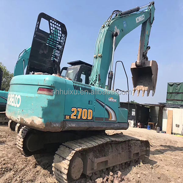 Kobelco SK200 Excellent quality second hand crawler excavator used digging machine Kobelco SK270D cheap price