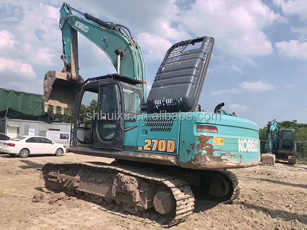Kobelco SK200 Excellent quality second hand crawler excavator used digging machine Kobelco SK270D cheap price