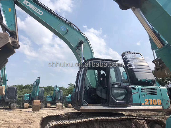 Kobelco SK200 Excellent quality second hand crawler excavator used digging machine Kobelco SK270D cheap price