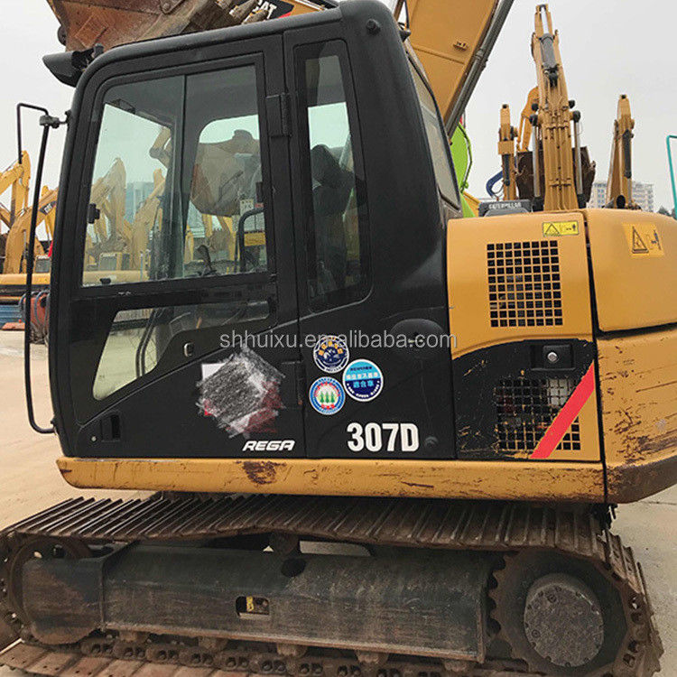 Used excavators cat307 Mini crawler Digging Machine excavator used CAT307D 7T Caterpillar Excavator Caterpillar in stock