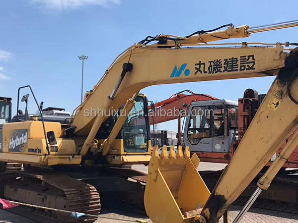 Komatsu Used Komatsu PC205 crawler excavator good quality second hand digging machine for sale Komatsu Excavator
