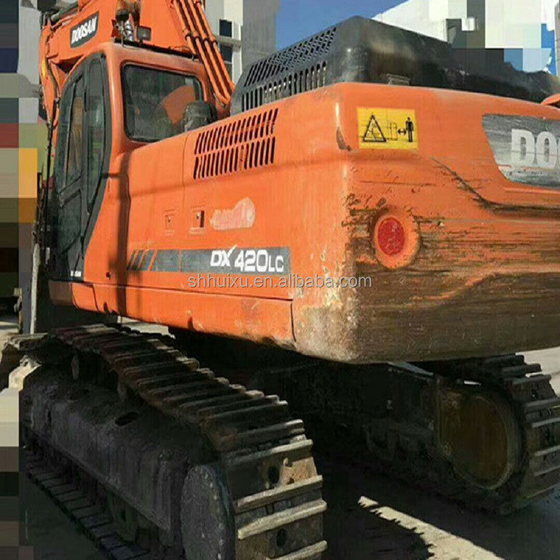 Doosan hot sale High quality second hand hydraulic crawler excavator DOOSAN DX420 Korea origin used digging machine good price