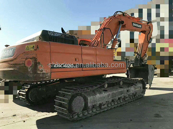 Doosan hot sale High quality second hand hydraulic crawler excavator DOOSAN DX420 Korea origin used digging machine good price