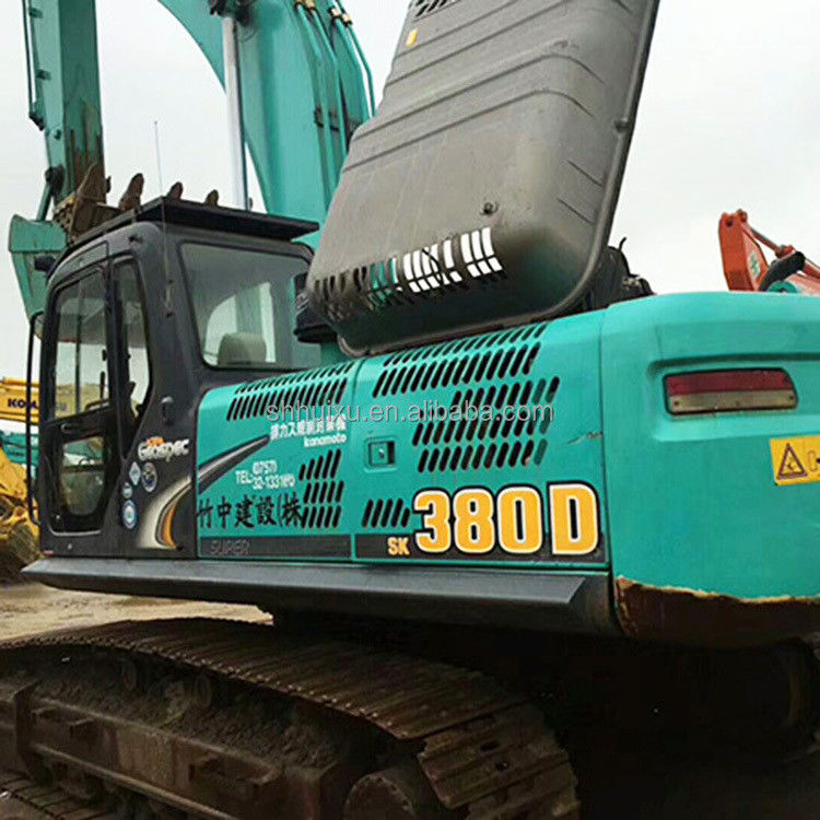 Kobelco SK200 Excellent quality second hand crawler excavator Kobelco SK380/Used digging machine Kobelco SK380 cheap price