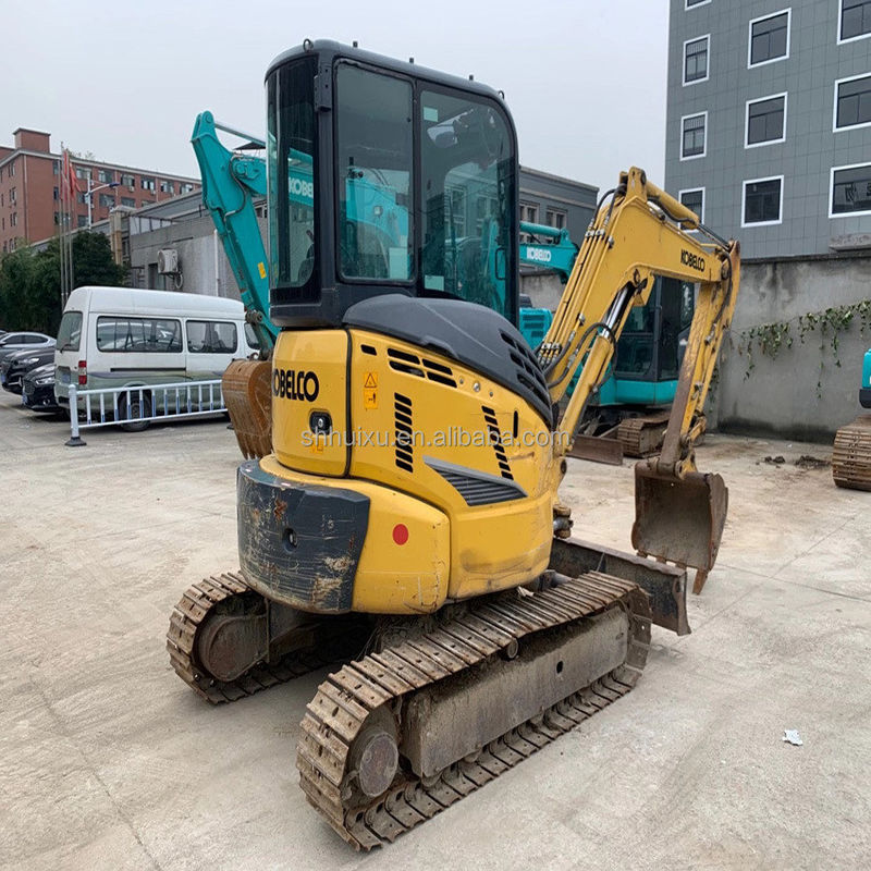 Used hydraulic crawler excavator Kobelco35SR, mini second hand high quality excavator KOBELCO35SR cheap price for sale