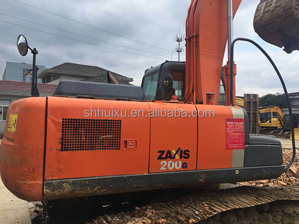 Hitachi  hot sale Used digging machine Japanese HITACHI ZX200 second hand Crawler Excavator HITACHI 200 good condition