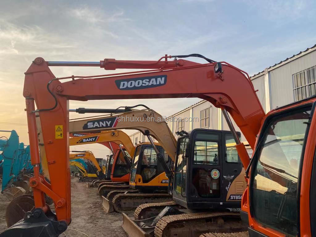 Korea origin used mini digger Doosan75 quality construction machine/Second hand hydraulic crawler excavator DOOSAN75 hot sale
