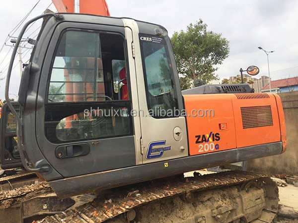 Hitachi  hot sale Used digging machine Japanese HITACHI ZX200 second hand Crawler Excavator HITACHI 200 good condition