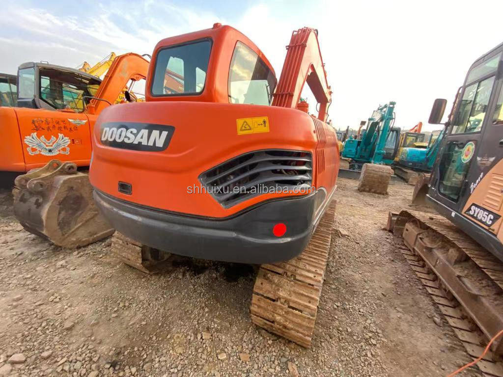 Korea origin used mini digger Doosan75 quality construction machine/Second hand hydraulic crawler excavator DOOSAN75 hot sale