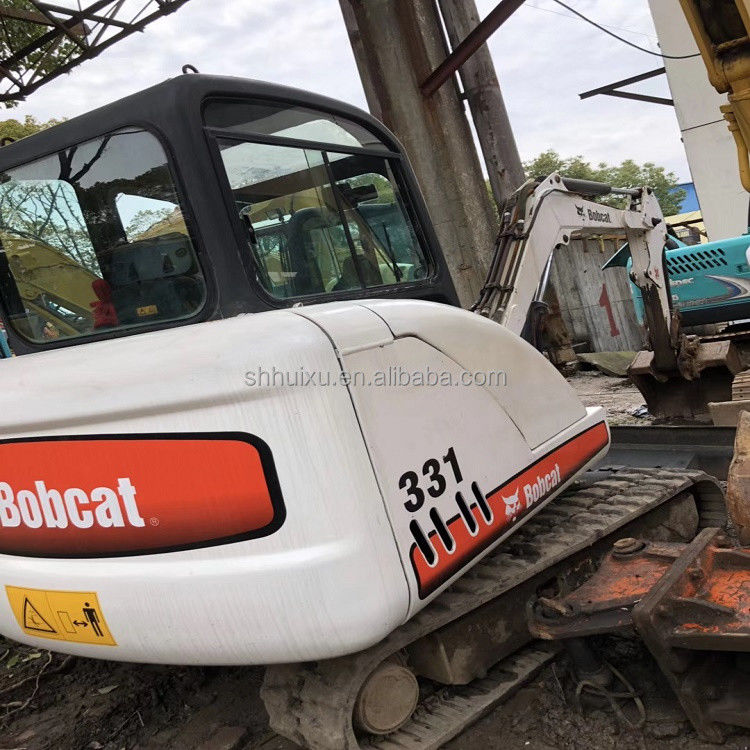 Second Hand good quality crawler excavator BOBCAT331 3.1T Used Excavator Digging Machine for sale
