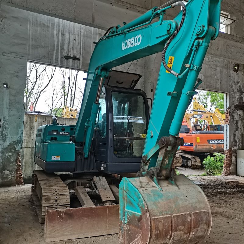 Real shoot 90% New Original Japan Used KOBELCO SK 75 crawler Excavator For Sale Used KOBELCO 75  Japanese Technology digger
