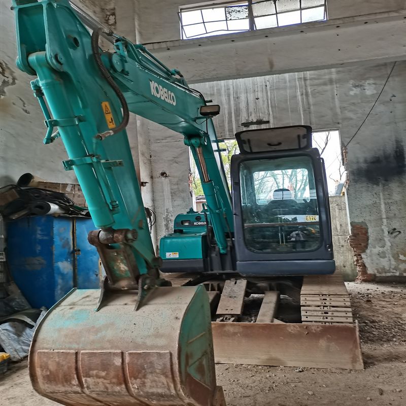 Real shoot 90% New Original Japan Used KOBELCO SK 75 crawler Excavator For Sale Used KOBELCO 75  Japanese Technology digger