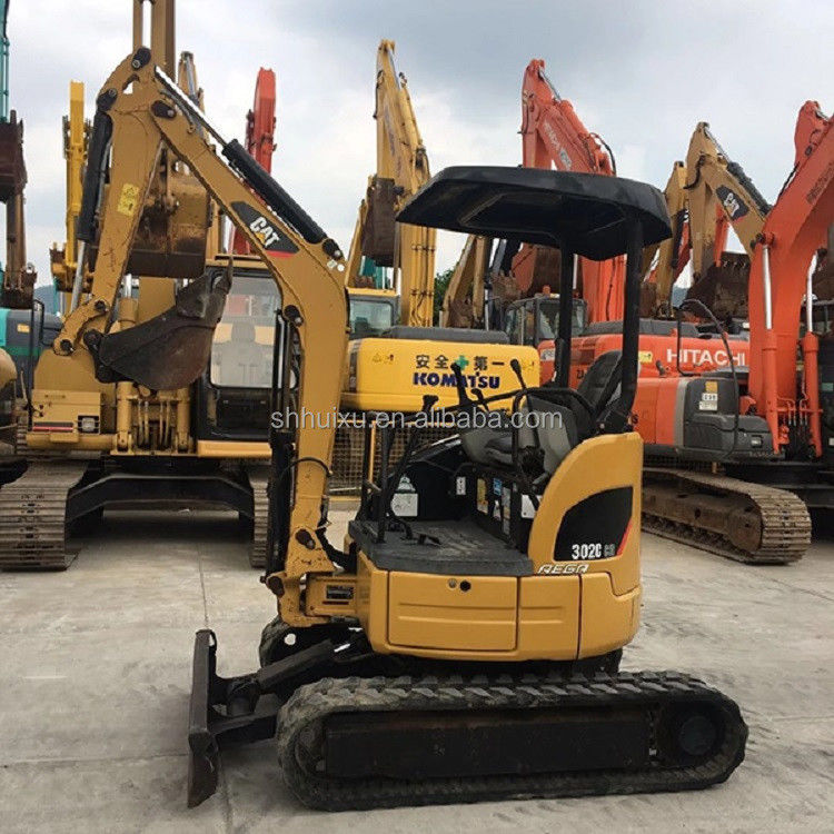 Good quality Second Hand small crawler excavator CAT302  Used hydraulic mini digger caterpillar machine Caterpillar in stock