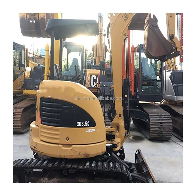 Good quality used hydraulic mini digger CAT303.5 Second Hand small crawler caterpillar excavator for sale Caterpillar in stock