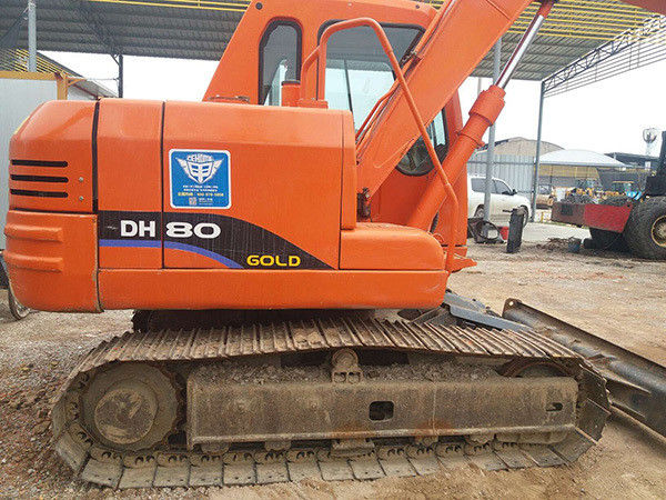 Second hand 8 ton doosan DX80 excavator Used 80 model mini project duty DX80 for sale