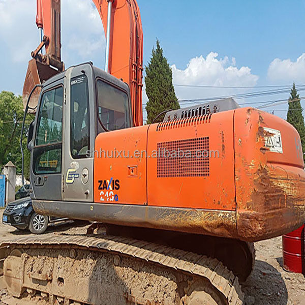 Hitachi  hot sale Used digging machine Japanese HITACHI ZX240-3G  Second hand Crawler Excavator good condition for sale