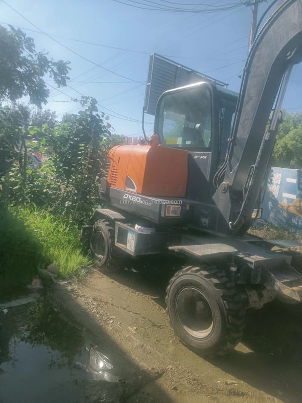 Doosan hot sale Used doosan dh60-7 crawler excavator/Used mini digger Doosan DX60W Cheap price