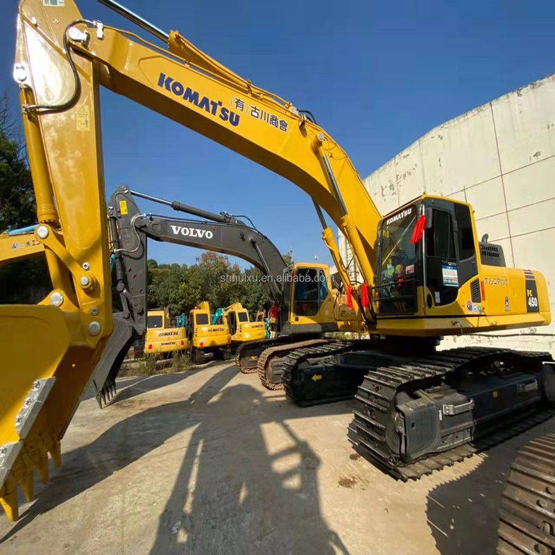 KomatsuPC450 second-hand excavator, perfect performance, fast action, low price, two years quality guarantee