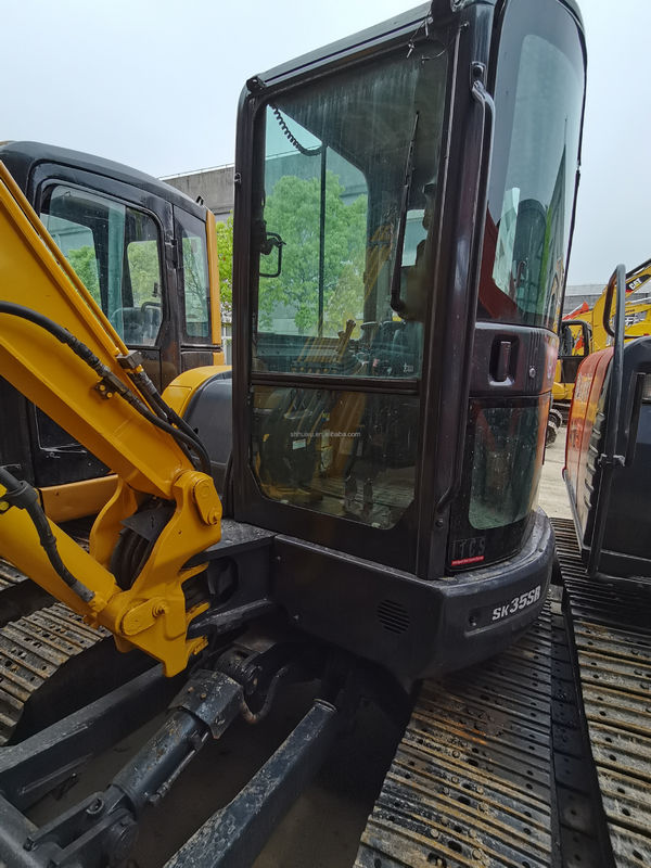 Kobelco SK200 Kobelco SK35SR second hand hydraulic crawler excavator Japan origin/Used mini digger Kobelco SK35SR  Nice quality Cheap price