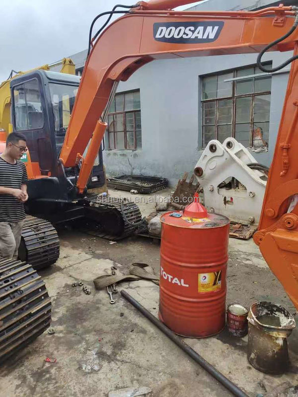 Doosan hot sale Mini excavator used doosan ex55 Second hand hydraulic crawler excavator DOOSAN DH55 Korea origin
