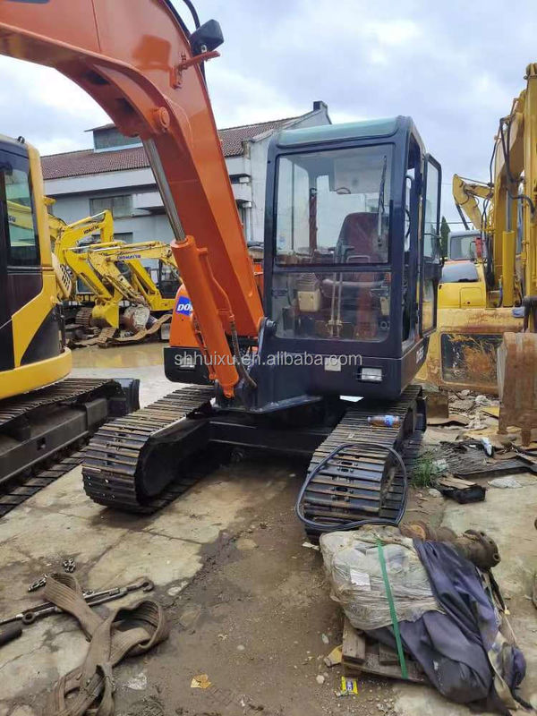 Doosan hot sale Mini excavator used doosan ex55 Second hand hydraulic crawler excavator DOOSAN DH55 Korea origin