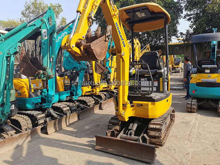 mini used komatsu pc18 excavator pc 18 1.8 ton digger pc18mr diesel engine japan good performance