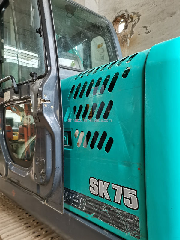 Kobelco SK200 Used mini digger Kobelco SK75 Nice quality Cheap price second hand hydraulic crawler excavator Japan origin